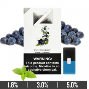 Iced Blueberry Ziip Pods for Juul Devices in Dubai
