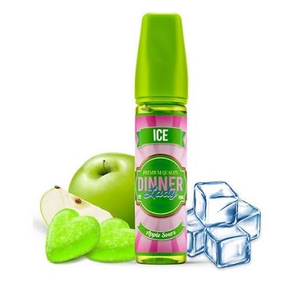 APPLE SOUR ICE by DINNER LADY E-LIQUID